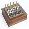 Bello Games Collezioni - Bello Stefano Chessmen & Napolitano Cabinet Board from Italy view 2