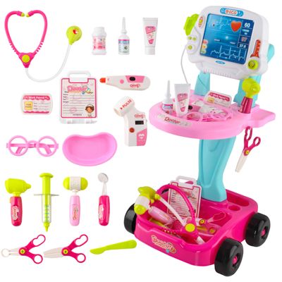 Iso Trade - Toys Doctor Kids Medical Center Hospital Doctors Set for Children 8245 Doctors Games, Multicolor