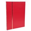 Exacompta Pilatelie Hard Bound Stamp Album, 17x22.5cm, 32 Black Pages - Red view 2
