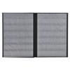 Exacompta Pilatelie Hard Bound Stamp Album, 17x22.5cm, 32 Black Pages - Red view 3