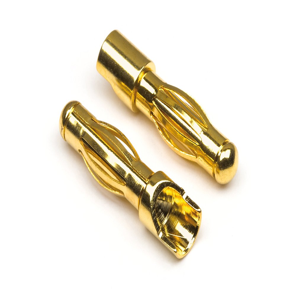 HPI Racing 101950 Male Gold Plated Connector (1 Pr)