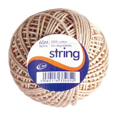 Club Ball of String 60metre Thick