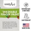 Handy Art Washable Finger Paint, White, 16 oz Bottle, Non Toxic Ages 3 & Up view 4