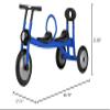 Italtrike Pilot Double Seat Outdoor Tricycle for Toddlers and Kids, Superior Engineering, Strong & Durable, Easy Assembly, Adjustable Seat, Ages 1-2 (Blue) view 2