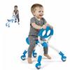 YBIKE Pewi Walking Ride On Toy - from Baby Walker to Toddler Ride On for Ages 9 Months to 3 Years Old, YPIW3, Blue view 1