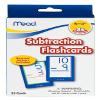 Mead Flashcards, Subtraction, Grades K-3, 3.62 x 5.25 Inches, 55 Cards (63122) view 1