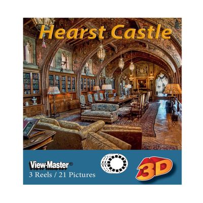 Hearst Castle - ViewMaster 3 Reel Set