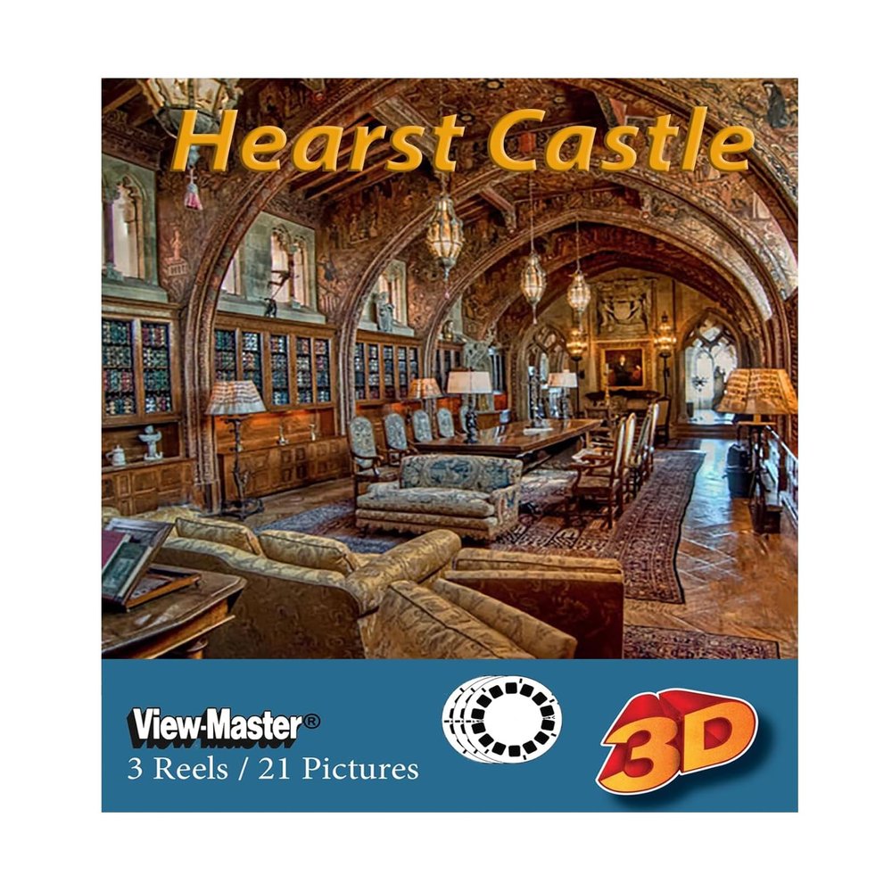 Hearst Castle - ViewMaster 3 Reel Set