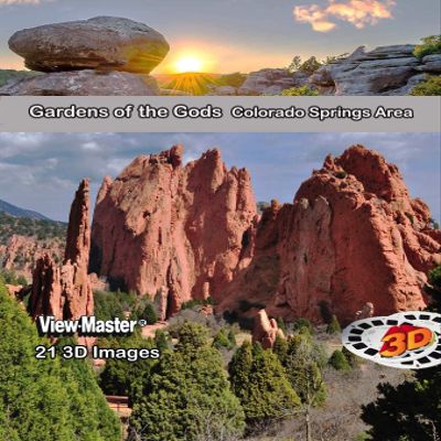 Garden of the Gods & Colorado Springs Area - ViewMaster 3 Reel Set