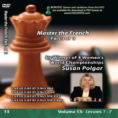 Winning Chess The Easy Way DVD - Volume 13- Mastering the French III