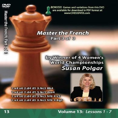 Winning Chess The Easy Way DVD - Volume 13- Mastering the French III