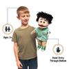 14" Kenny, Peach Boy, Hand Puppet view 2
