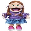 14" Amy, Peach Girl, Hand Puppet view 1