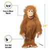 28" Silly Monkey, Full Body, Ventriloquist Style Puppet view 3