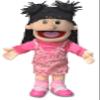 14" Susie, Peach Girl, Hand Puppet view 1