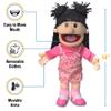 14" Susie, Peach Girl, Hand Puppet view 3