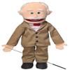 25" Pops, Peach Grandfather, Full Body, Ventriloquist Style Puppet view 1
