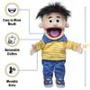 14" Bobby, Peach Boy, Hand Puppet view 3