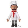 25" Chef Luigi, Full Body, Ventriloquist Style Puppet view 1