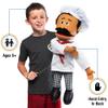25" Chef Luigi, Full Body, Ventriloquist Style Puppet view 2