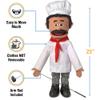 25" Chef Luigi, Full Body, Ventriloquist Style Puppet view 3