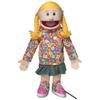 25" Cindy, Peach Girl, Full Body, Ventriloquist Style Puppet view 1