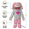 25" Kimmie, Pink Girl, Full Body, Ventriloquist Style Puppet view 3