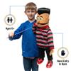 25" Jose, Hispanic Boy, Full Body, Ventriloquist Style Puppet view 2