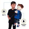 25" Tommy, Peach Boy, Full Body, Ventriloquist Style Puppet view 2