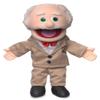 14" Pops, Peach Grandfather, Hand Puppet view 1