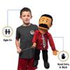 25" Carlos, Hispanic Dad/Businessman, Full Body, Ventriloquist Style Puppet view 2
