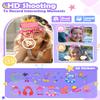 Kids Phone Toys for Girls Ages 5-7, Christmas Birthday Gifts for 5 6 7 8 Year Old Girls, HD Dual Camera Kids Smart Phone for Toddler Girl Toys Age 6-7 Years Old with SD Card and Screen Protector view 4
