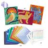 DJECO LGA Mosaics Deep in The Jungle - Create Your Own Mosaic Masterpiece - Fun & Creative for Family & Friends - Educational, Sticker Craft Kit for Children 6+ Girls & Boys view 2