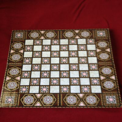 YENIGUN TURKISH Backgammon Game Board Set TAVLA HIM