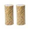 Brybelly Scroll Poker Chip Lightweight 10-gram Casino Grade Ceramic  Pack of 50 ($1000 Yellow) view 2