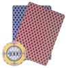 Brybelly Scroll Poker Chip Lightweight 10-gram Casino Grade Ceramic  Pack of 50 ($1000 Yellow) view 3