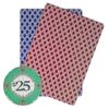 Brybelly Scroll Poker Chip Lightweight 10-gram Casino Grade Ceramic  Pack of 50 ($25 Green) view 3