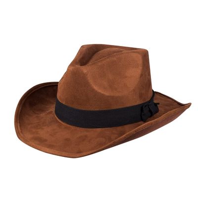 Boland 04089 Adventure Adult Hat, One Size, Brown