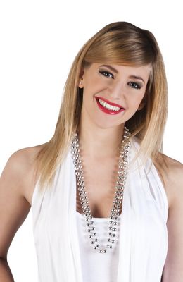 Aptaftes Double Row Pearl Necklace