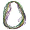 Mardi Gras Mini Bead Necklaces - 33" in. Each - 1 Dozen view 1