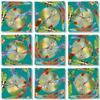 B. Dazzle - Dragonflies 9 Piece Scramble Square Puzzle - Challenging Brain Teaser for Children & Adults-Boosts Cognitive Function & Problem Solving view 1