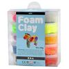 Creativ company - 10 pots de Pte  modeler Foam Clay - Couleurs assorties view 4
