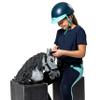 SKIPPI Hobby Horse - Realistic Grey Horse Head for Hobby Horsing Competitions, Large Size with Baton view 3