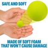 Hog Wild Bear Ball Popper Toy - Holiday Stocking Stuffer Includes 4 Soft Foam Balls - Squeeze to Pop Air Powered Balls Up to 20 Feet - for Indoor/Outdoor Play - Gift for Kids, Girls, Boys view 3
