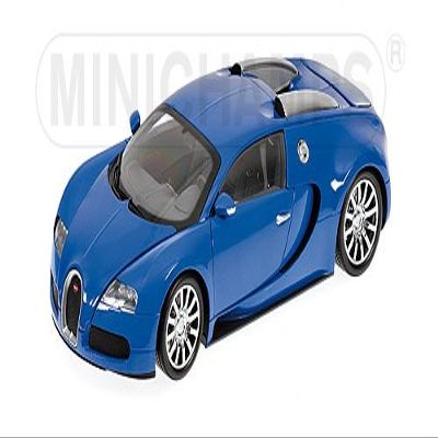 2009 Bugatti Veyron Blue 1/18 Minichamps