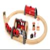 BRIO Metro Railway Set - 20-Piece FSC-Certified Wood Set & Accessories - Train Engine with Light & Sound, Kiosk, Wooden Tracks & More - Works with All BRIO Train Sets - Kids Ages 3 & Up view 4