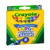 17 Pack CRAYOLA WASHABLE CRAYONS LARGE 8CT view 2
