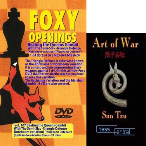 Foxy Chess Openings: Beating The Queens Gambit with The Semi Slav - The Triangle Defense DVD