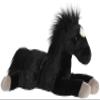 Aurora Adorable Flopsie Blackjack Stuffed Animal - Used to Create Imaginative Play Adventures - Perfect for Birthdays, Kids and Adults, All Ages - Black 12 Inches view 1