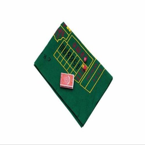 36" Craps & Blackjack Recreational Casino Felt Layout Cloth